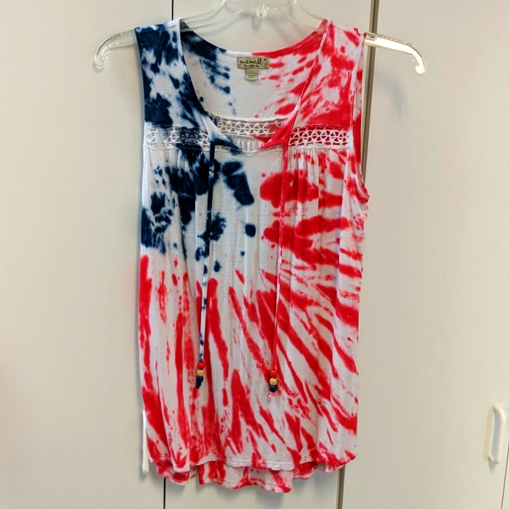 Red, White & Blue size Small